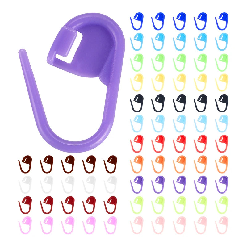 Stitch Marker Ring - 50/200/500pcs Knitting Crochet Tool, Locking Marking