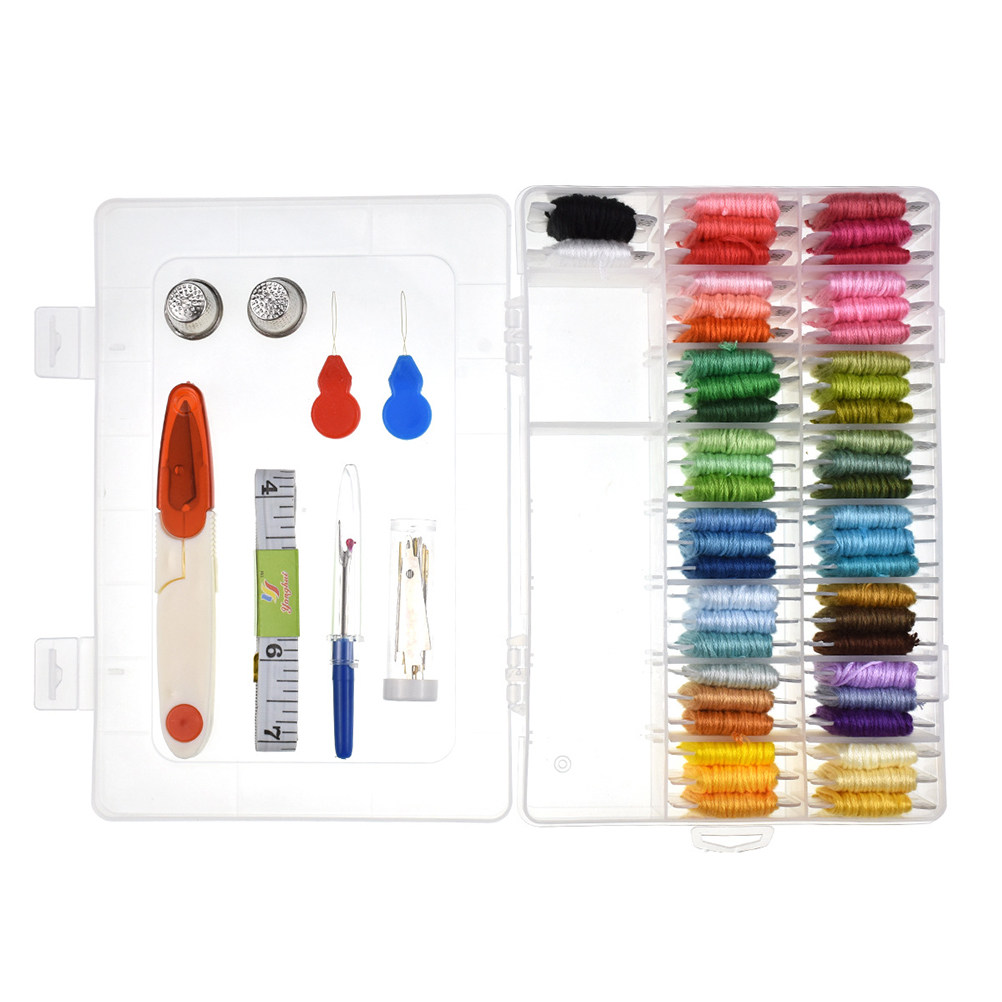 Embroidery Free Pattern - 50 Assorted Embroidery Kit with Pattern