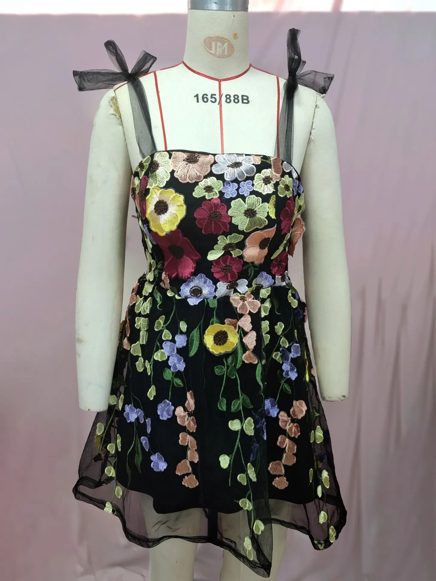 Embroidery Zara - Women's Dress Fashionable 3D Flower Embroidery