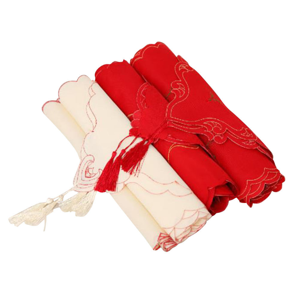 Christmas Embroidery Tableclot - Embroidery Xmas Decorations recension och pris
