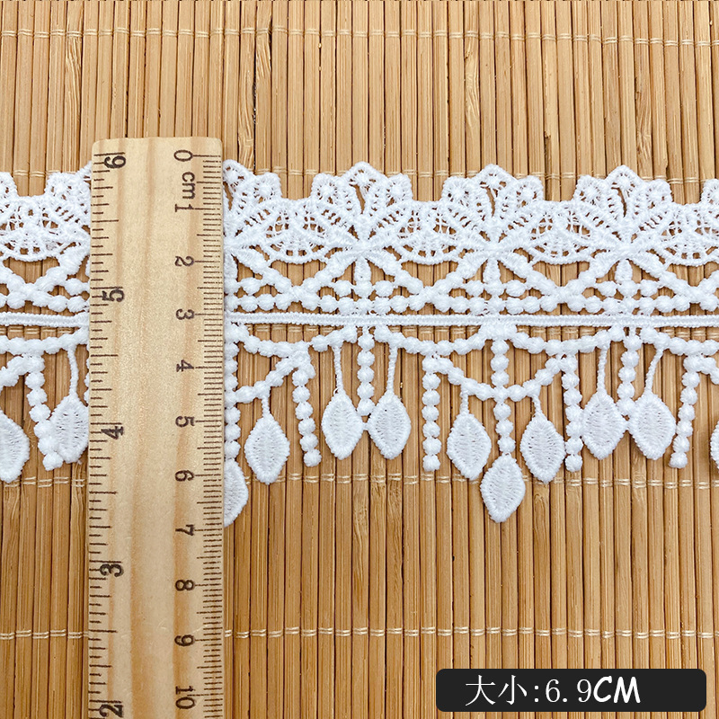 3Yards Embroidery Hollow Flowe - Embroidery Ribbon recension och pris
