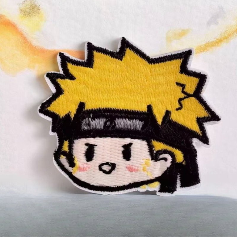 NARUTO Uzumaki Naruto Uchiha S - Embroidery Patches recension och pris