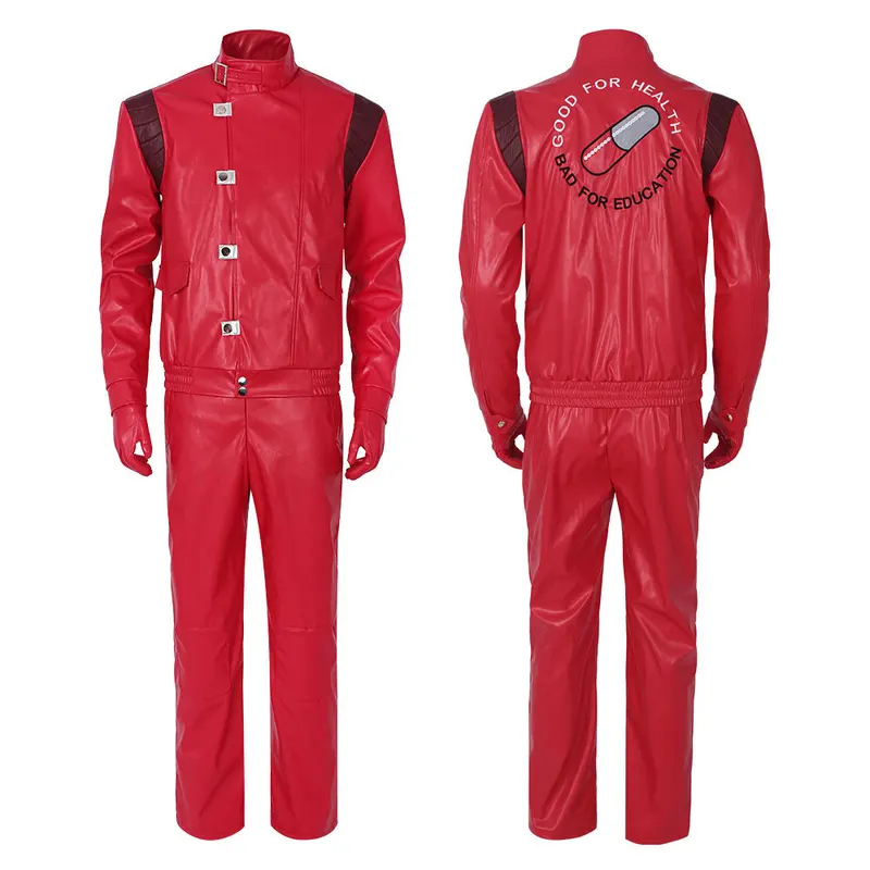 TYV55Akira Kaneda Cosplay Jack - Embroidery Red recension och pris