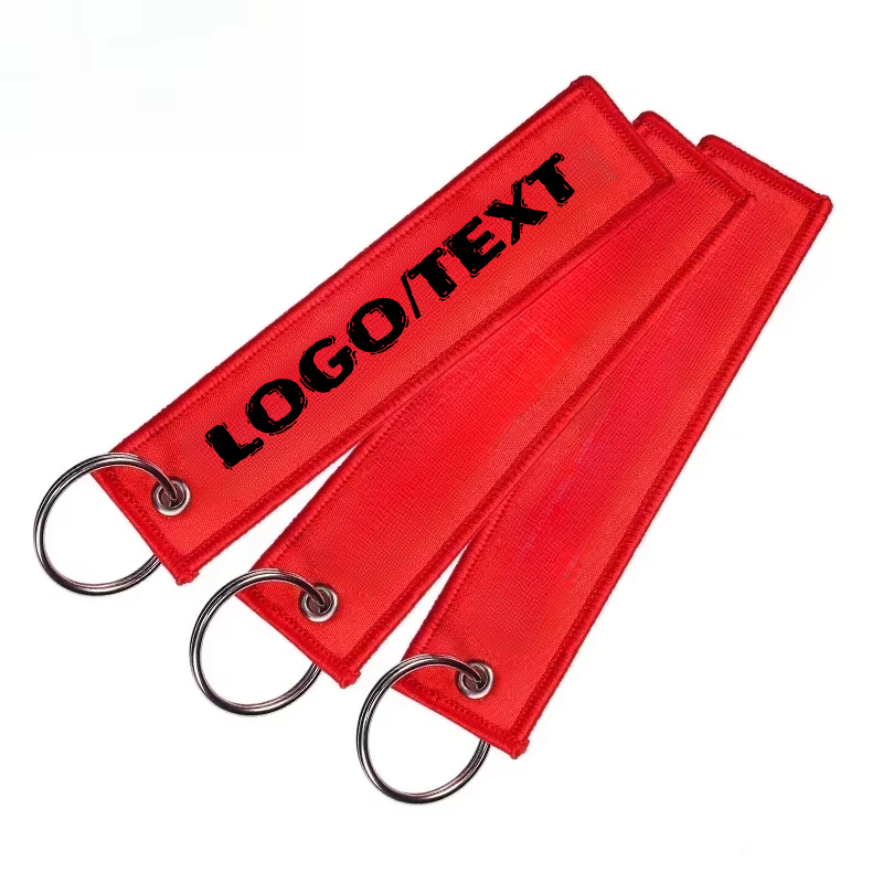 Custom Logo Aviation Bag Ribbo - Embroidery Ribbon recension och pris