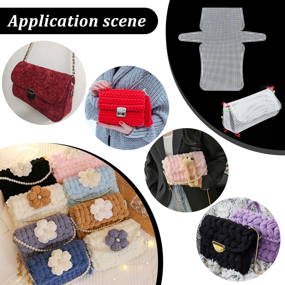 1-4Pcs Plastic Mesh Canvas She - Embroidery Ideas recension och pris