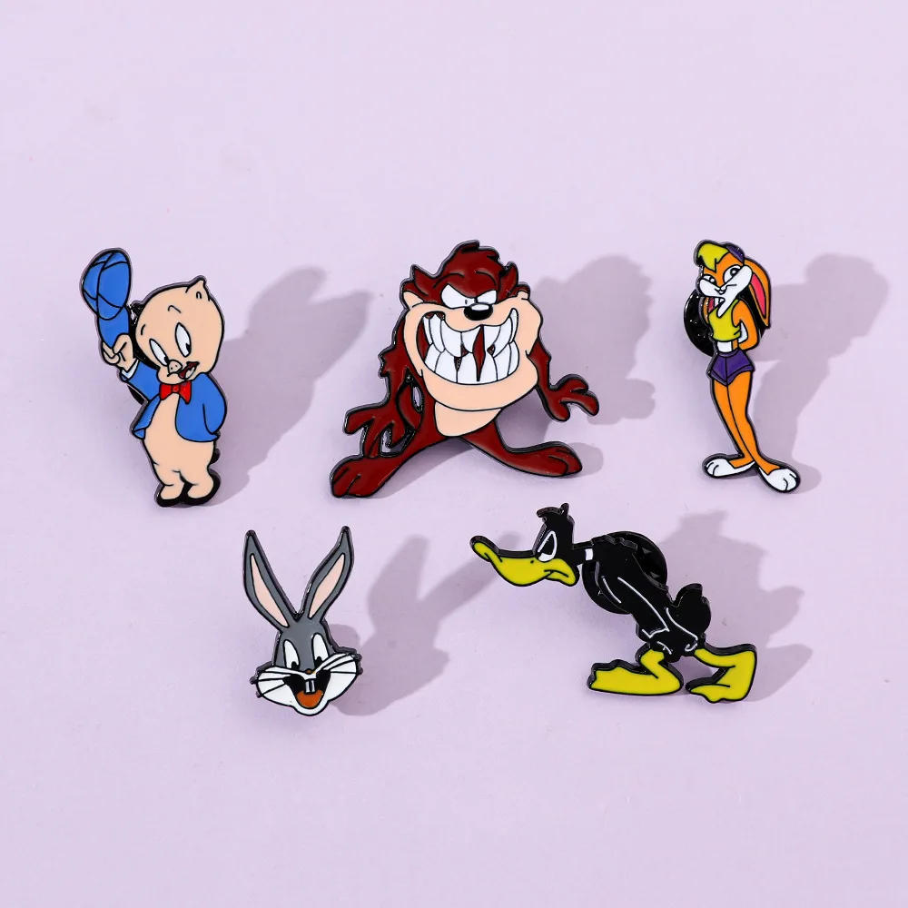 Set Rabbit Lapel Pins for Back - Embroidery Rabbit recension och pris
