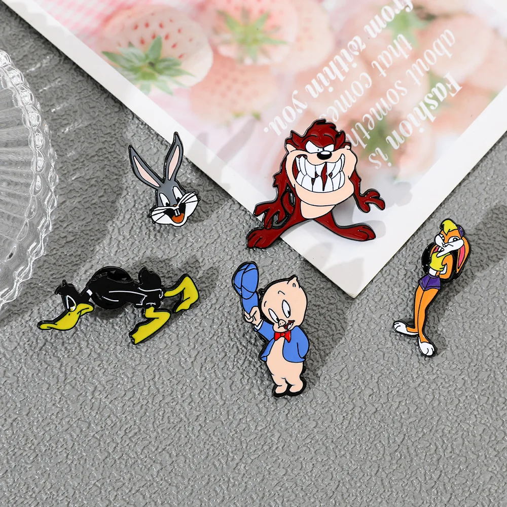 Set Rabbit Lapel Pins for Back - Embroidery Rabbit recension och pris