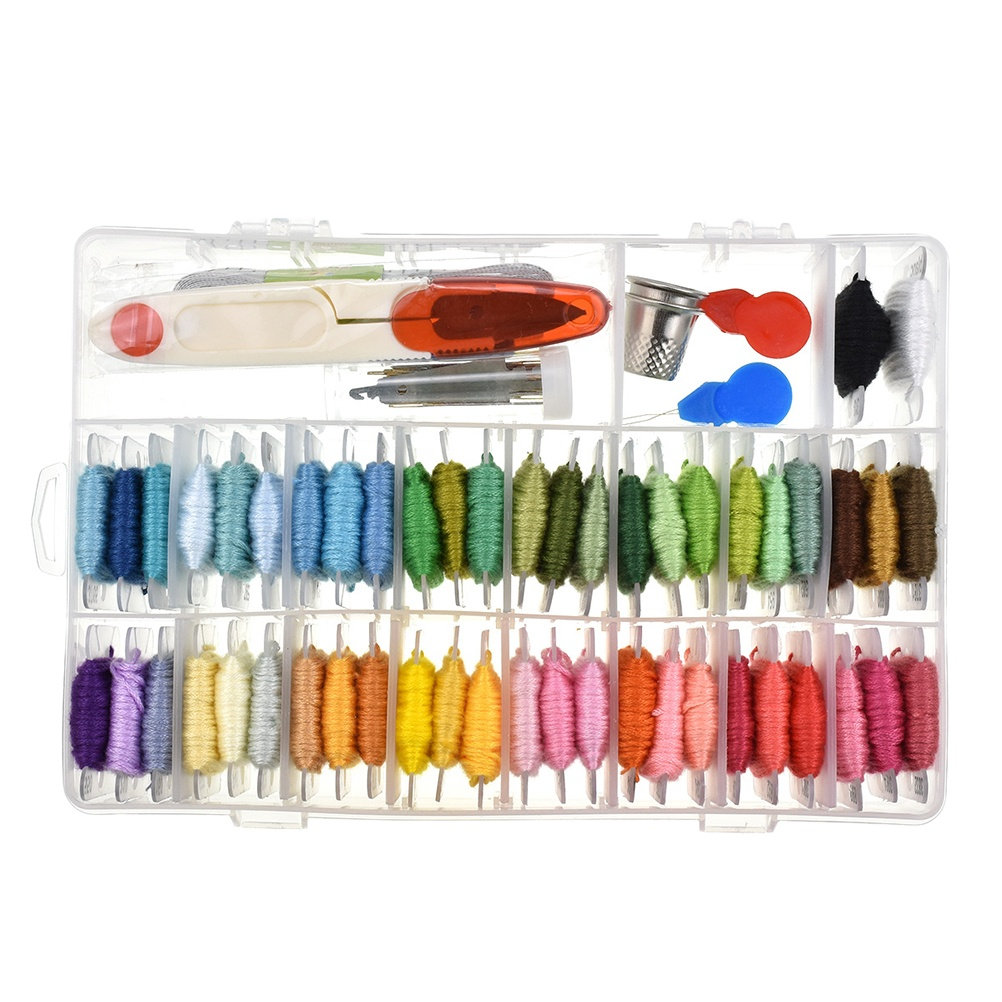 50 Assorted Embroidery Kit Sup - Embroidery Free Pattern recension och pris
