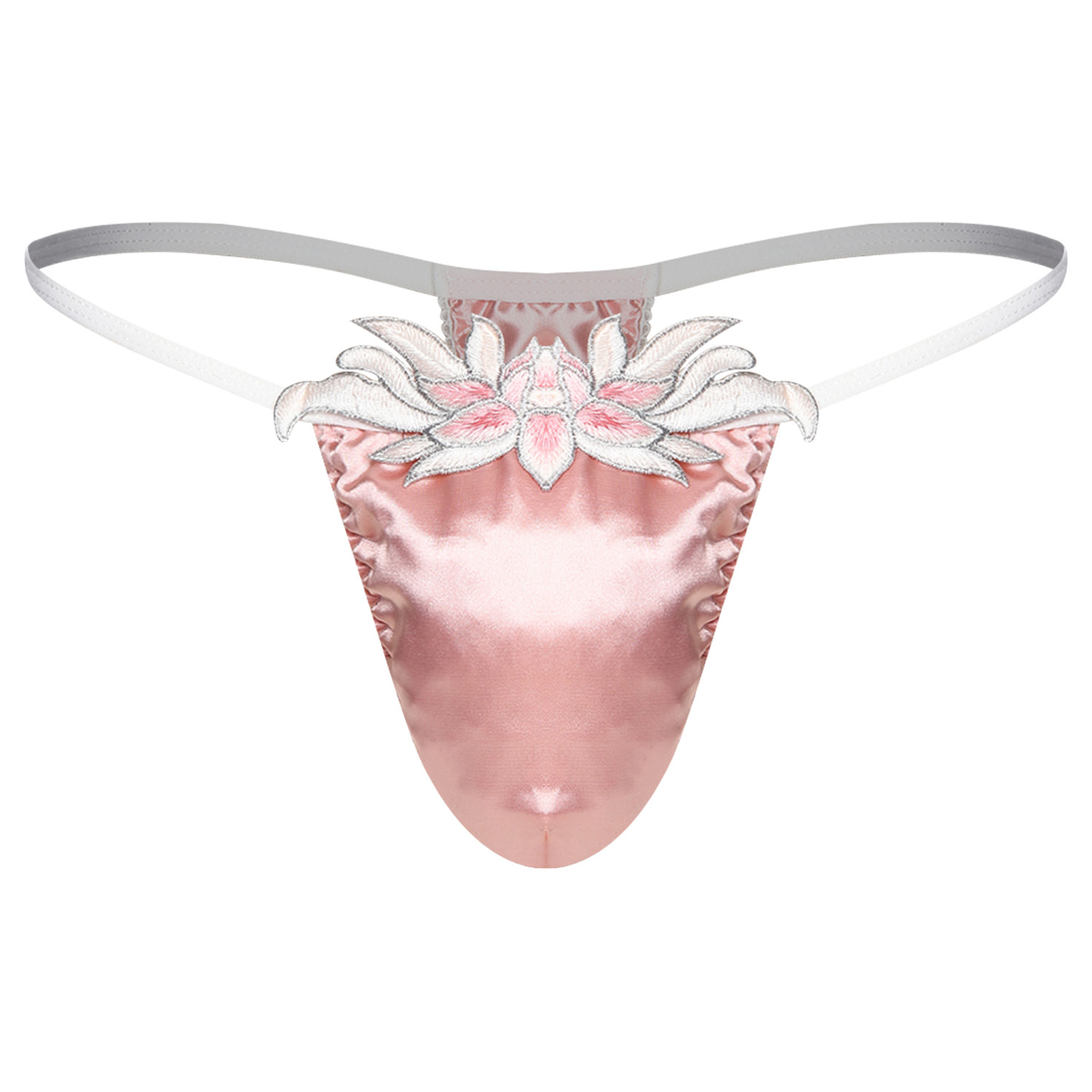 Sissy T-back Thongs Underwear  - Embroidery Underwear recension och pris