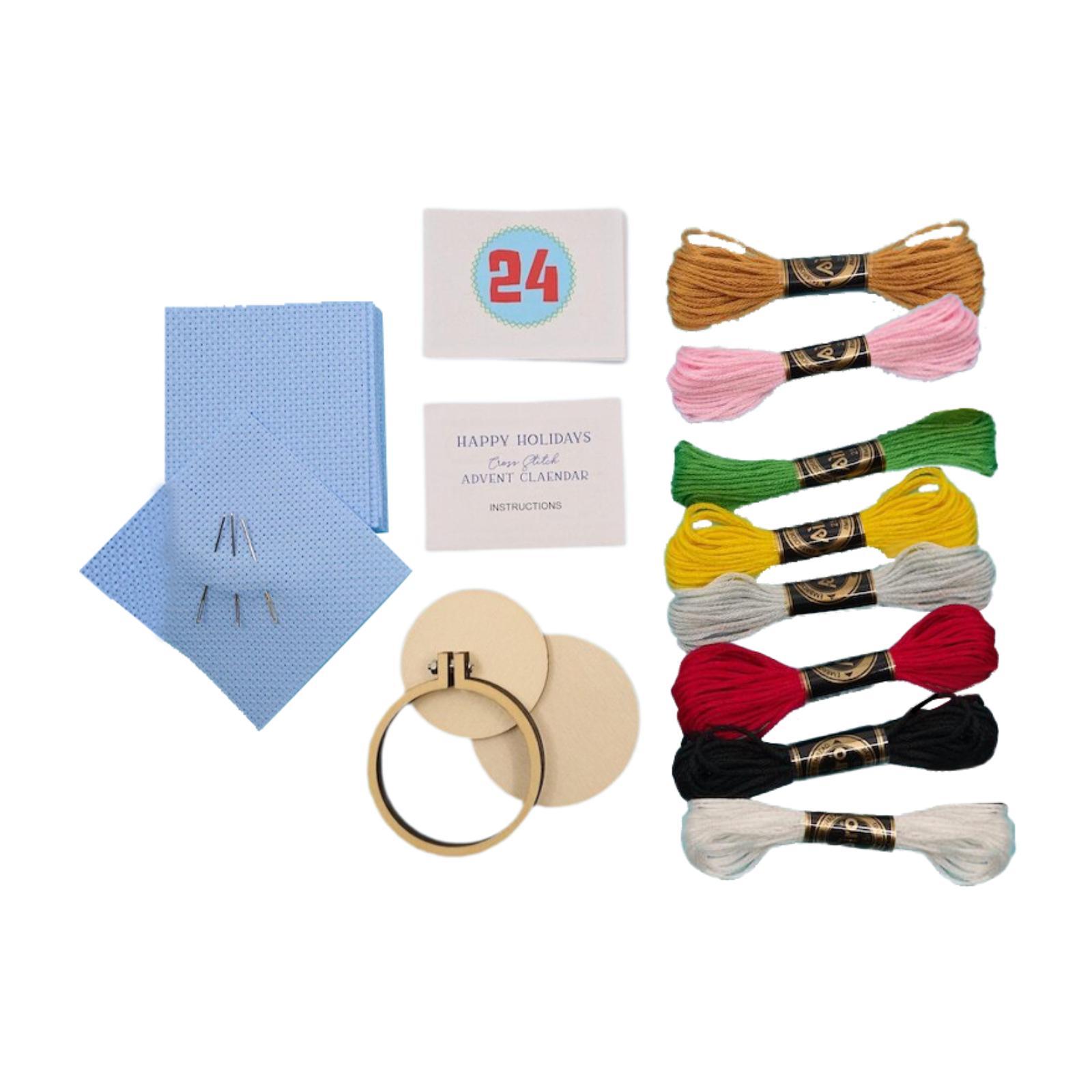 Christmas Advent Calendar,Xmas - Embroidery Xmas Decorations recension och pris