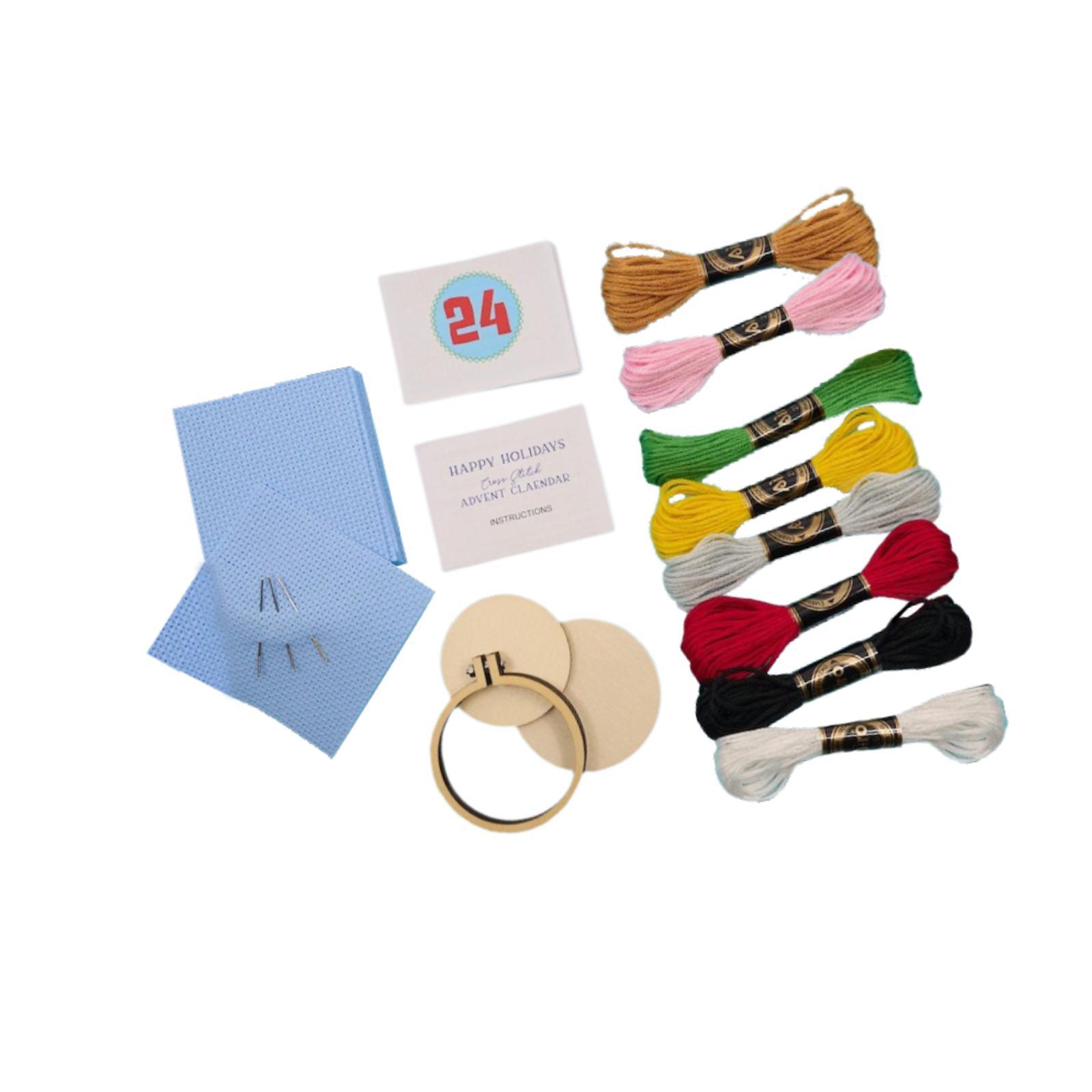 Christmas Advent Calendar,Xmas - Embroidery Xmas Decorations recension och pris