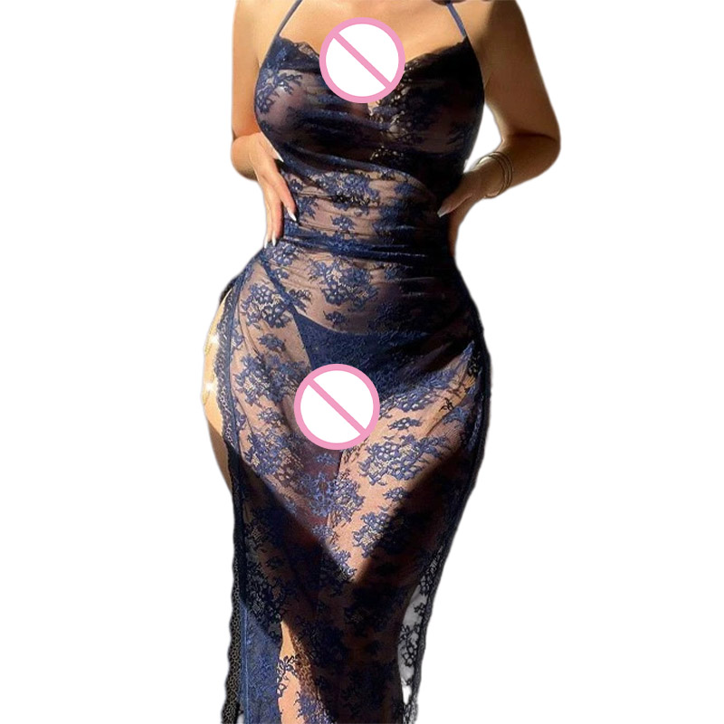 Sexy Erotic Set Women Lace Nig - Embroidery Underwear recension och pris