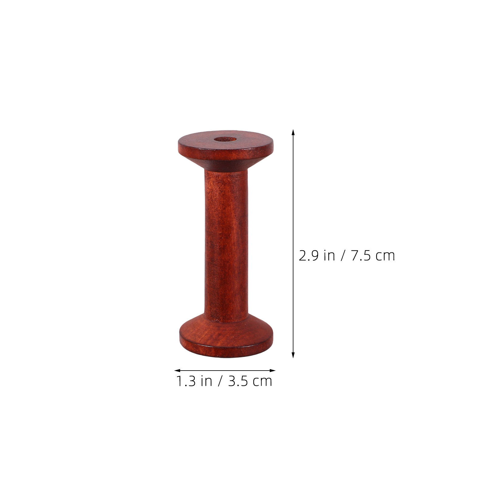 5Pcs Wooden Spools Crafts Wood - Embroidery Ribbon recension och pris