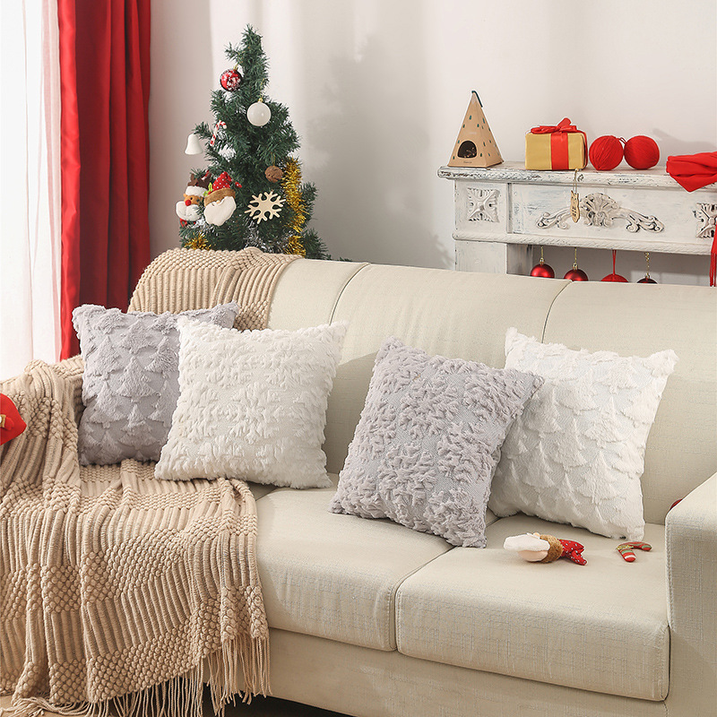 45x45cm Christmas Snowflake Em - Embroidery Xmas Decorations recension och pris