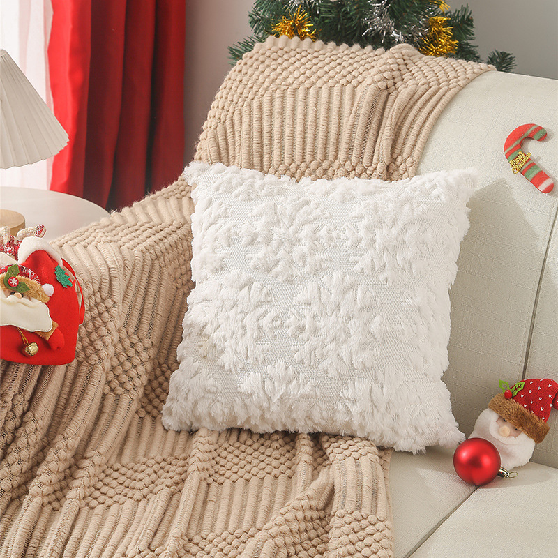 45x45cm Christmas Snowflake Em - Embroidery Xmas Decorations recension och pris