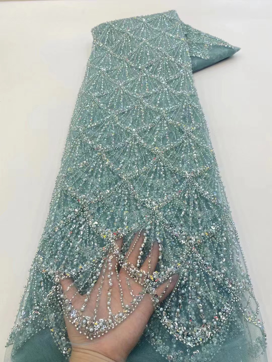 African Tulle Lace Fabric 2026 - Embroidery Net Dress recension och pris