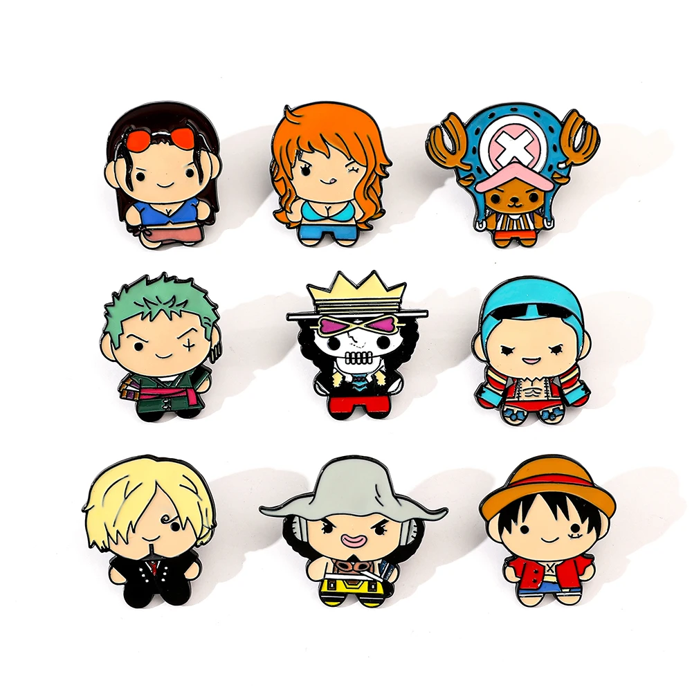 9 Pcs Creative Cartoon Brooch  - Embroidery Reddit recension och pris