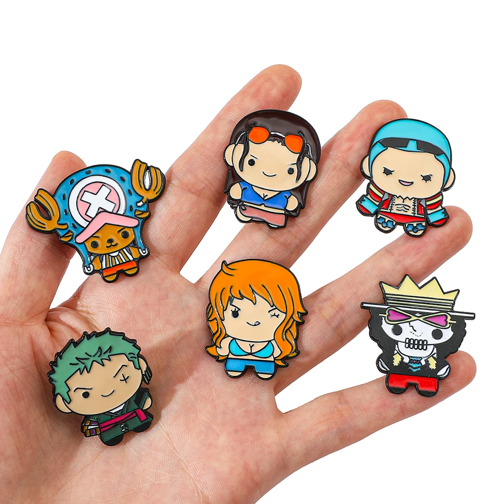9 Pcs Creative Cartoon Brooch  - Embroidery Reddit recension och pris