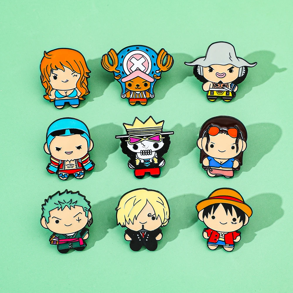 9 Pcs Creative Cartoon Brooch  - Embroidery Reddit recension och pris