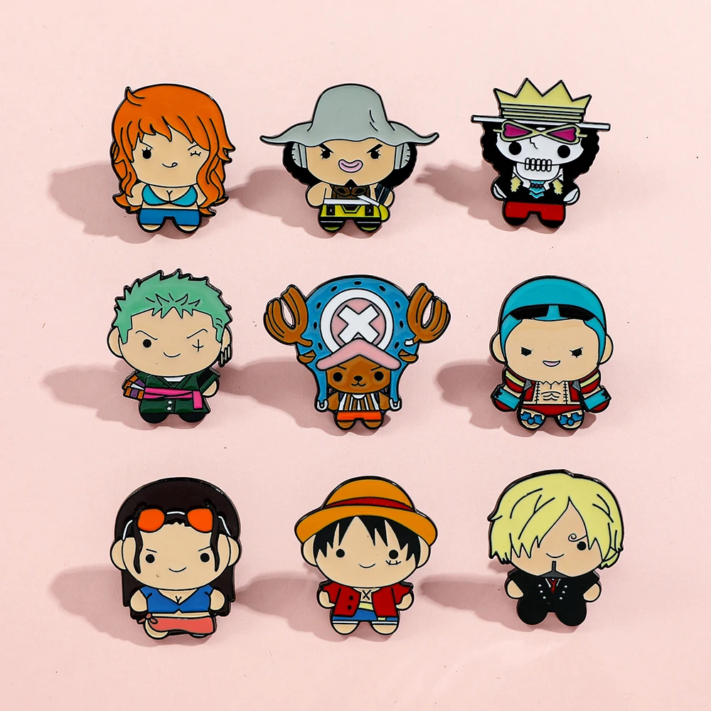 9 Pcs Creative Cartoon Brooch  - Embroidery Reddit recension och pris