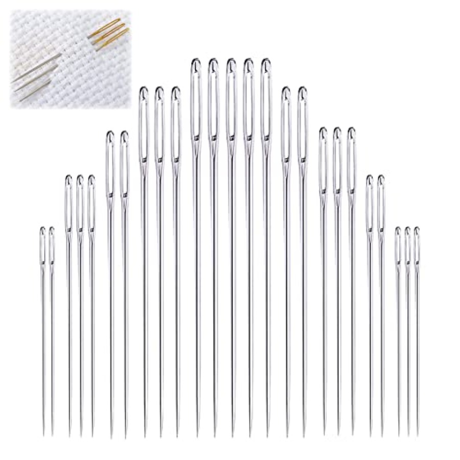 Large Eye Sewing Needles, Embr - Embroidery Free Pattern recension och pris