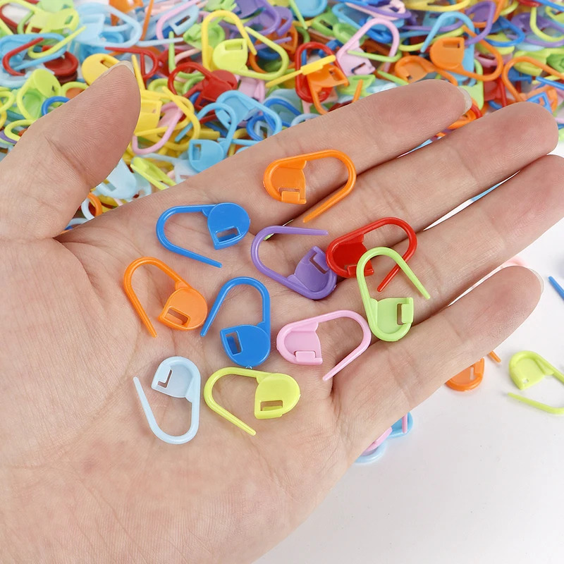 50/200/500pcs Knitting Crochet - Stitch Marker Ring recension och pris