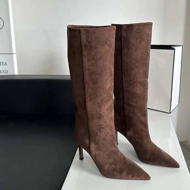 Luxury Women Long Boots Fashio - Embroidery Ideas recension och pris