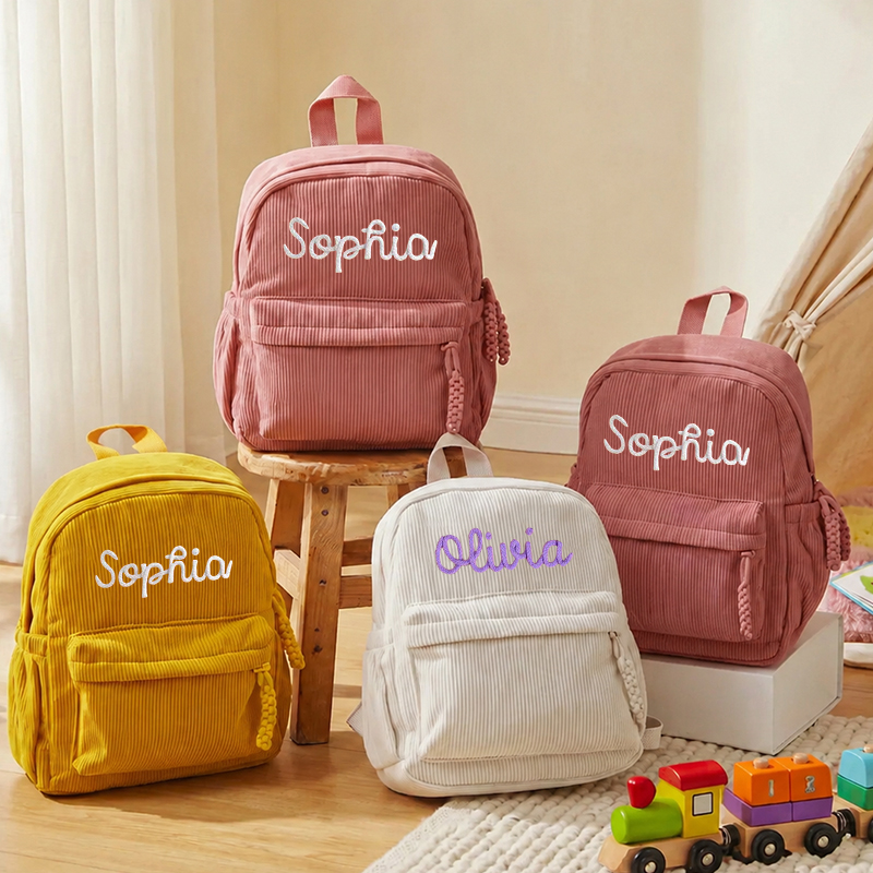 Personalized Corduroy Toddler  - Embroidery Names recension och pris