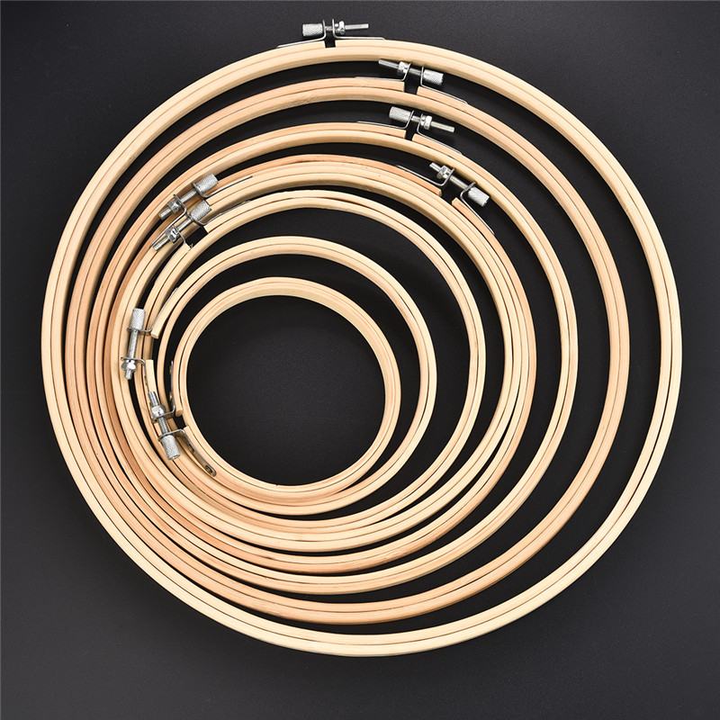 10-30CM Bamboo Frame Embroider - Embroidery Ring Sizes recension och pris