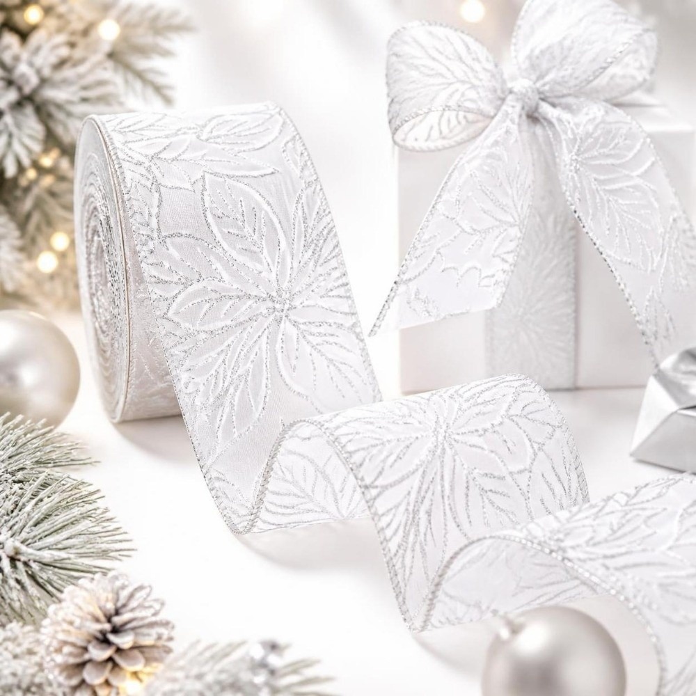 Fabric Trim Embroidery Lace Ri - Embroidery Xmas Decorations recension och pris