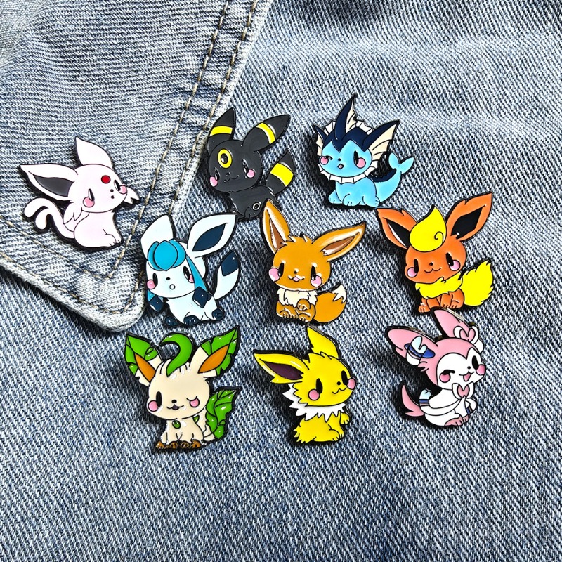 Hot 9 Pcs Anime Elf Brooch Set - Embroidery Reddit recension och pris
