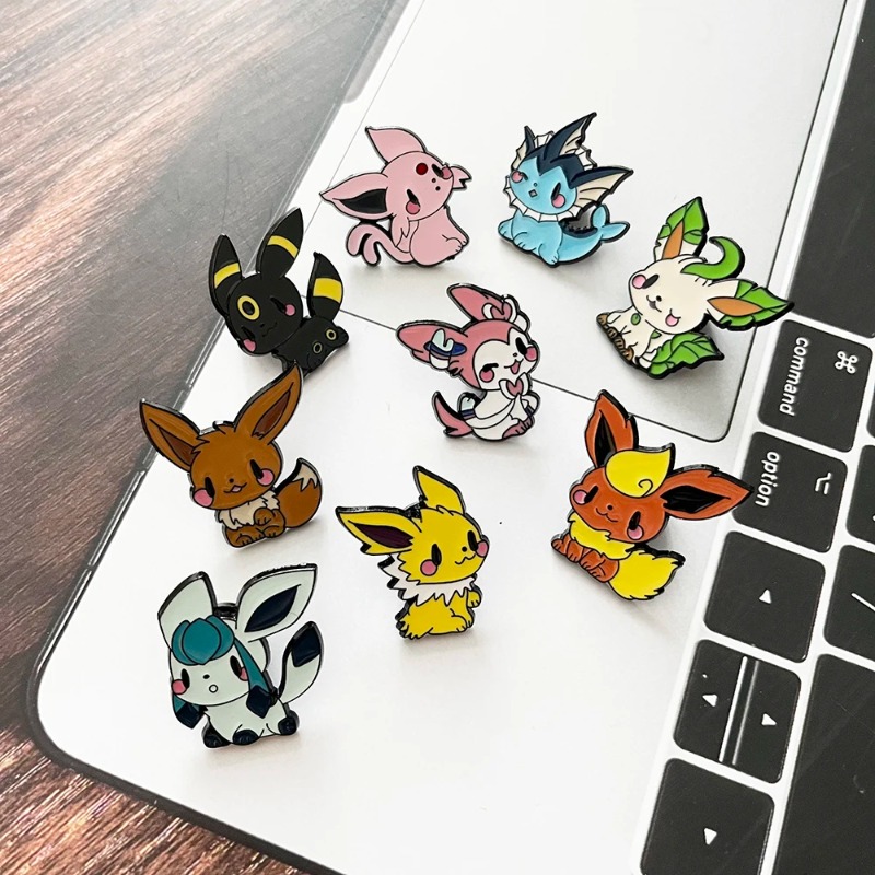 Hot 9 Pcs Anime Elf Brooch Set - Embroidery Reddit recension och pris