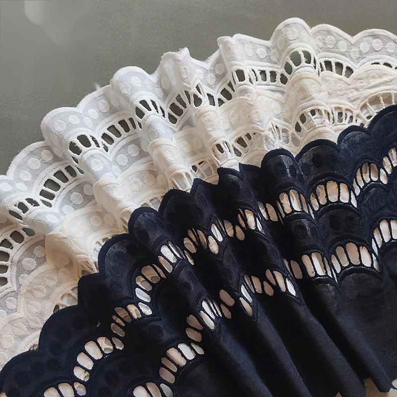 5Y Wholesale hollow 100% cotto - Embroidery Ribbon recension och pris