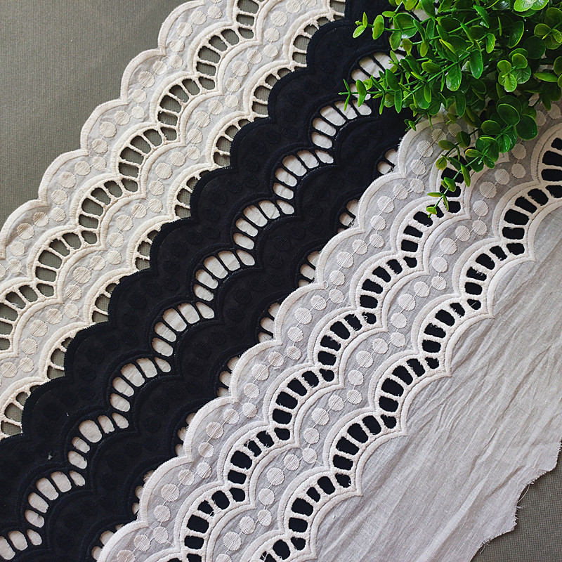 5Y Wholesale hollow 100% cotto - Embroidery Ribbon recension och pris