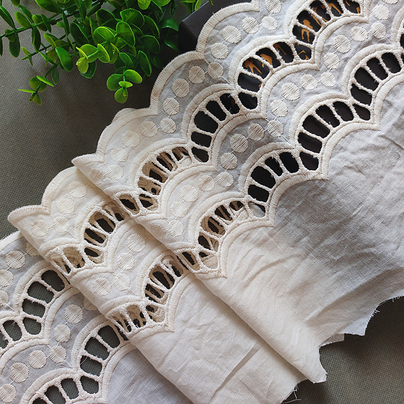 5Y Wholesale hollow 100% cotto - Embroidery Ribbon recension och pris