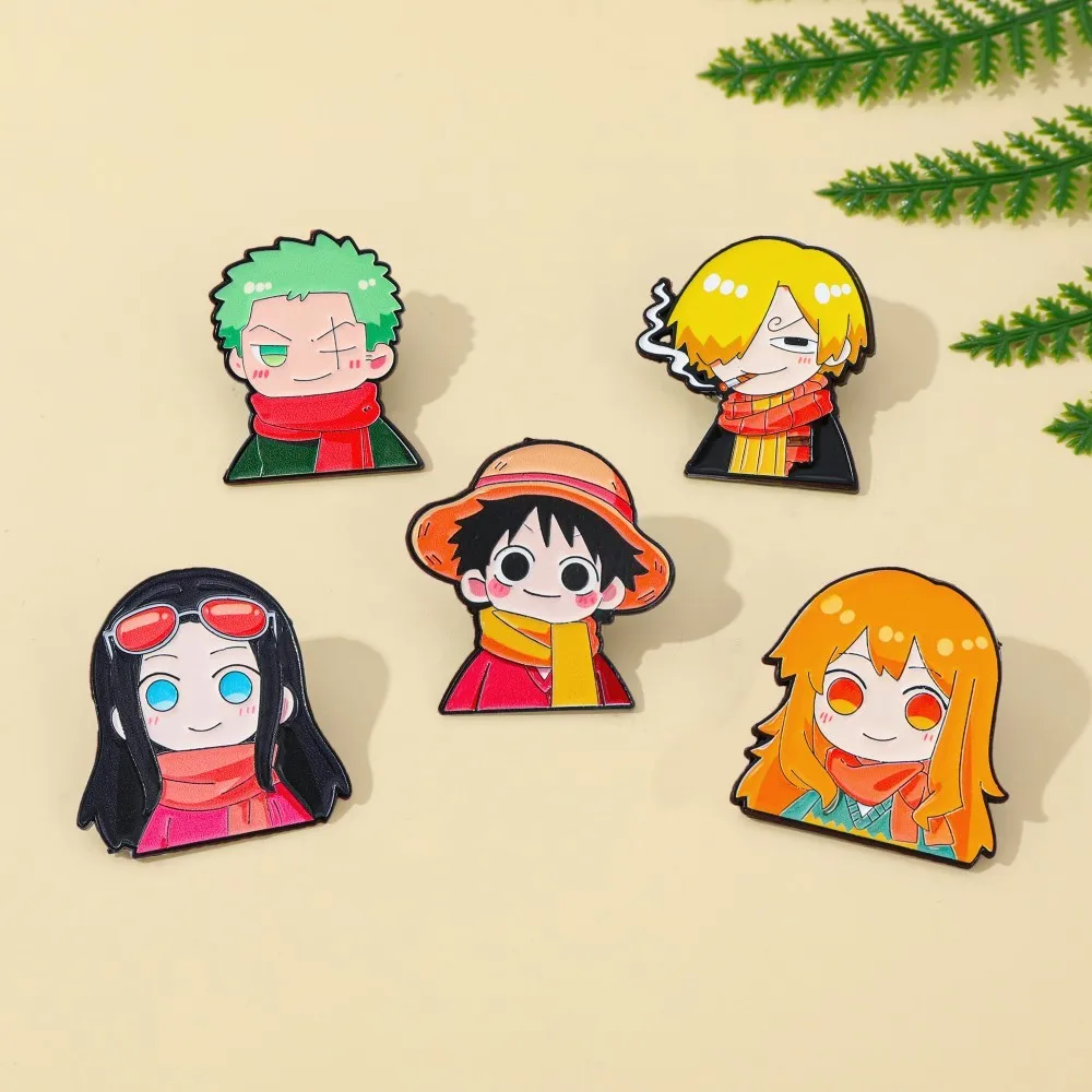 5 Pcs Cute Anime Cartoon Brooc - Embroidery Reddit recension och pris
