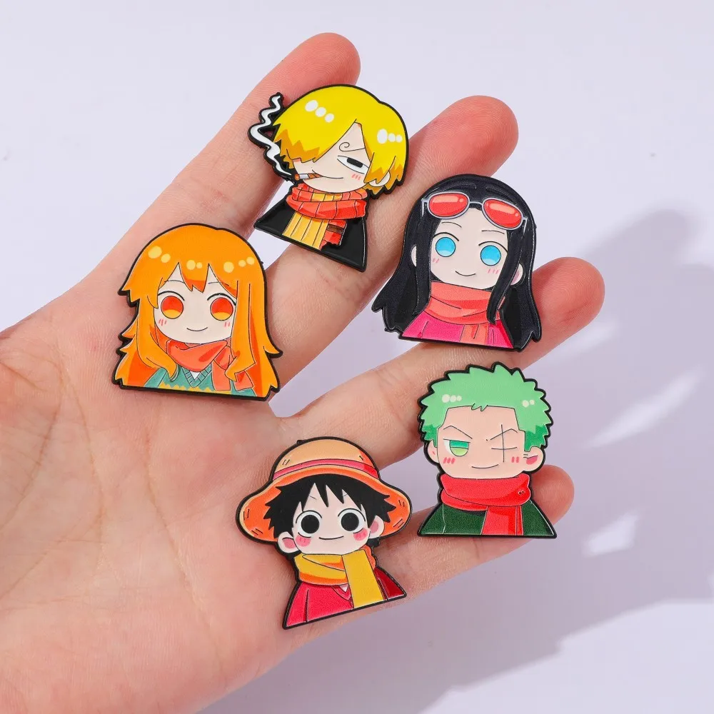 5 Pcs Cute Anime Cartoon Brooc - Embroidery Reddit recension och pris