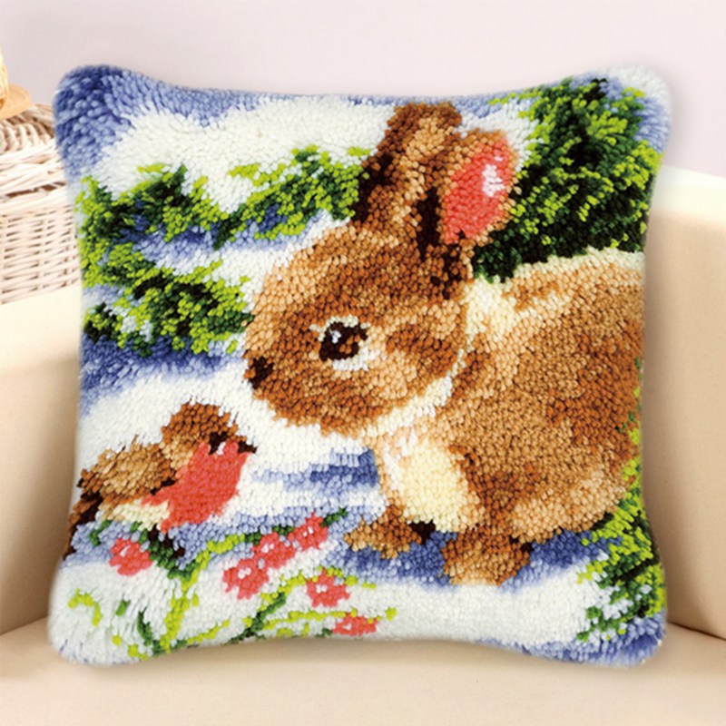 Rabbit Horse Latch Hook Kits S - Embroidery Rabbit recension och pris