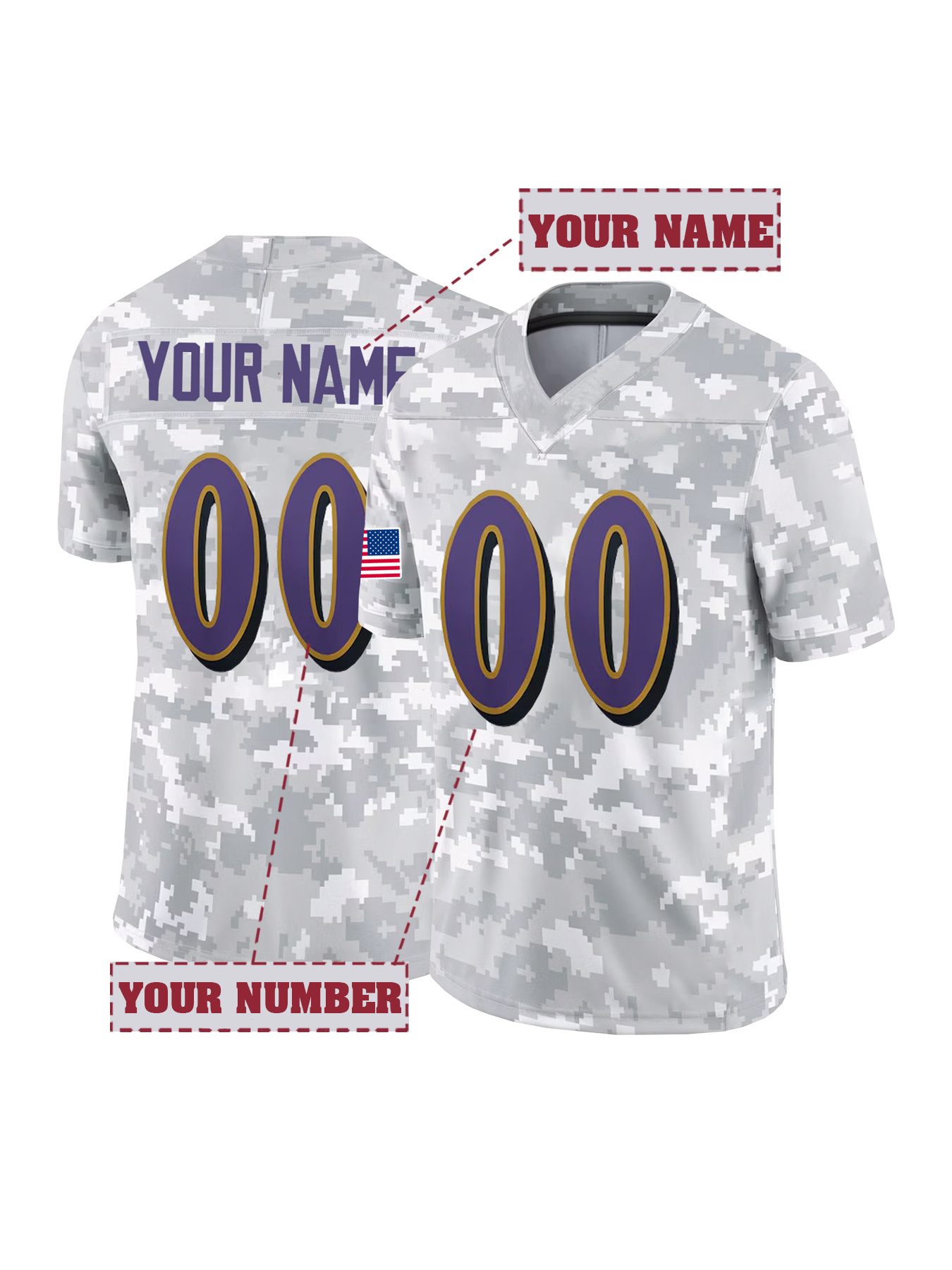 Customized Name And Number Des - Embroidery Names recension och pris