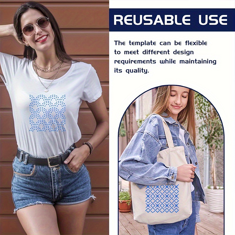 30Pcs Embroidery Templates DIY - Embroidery Ideas recension och pris
