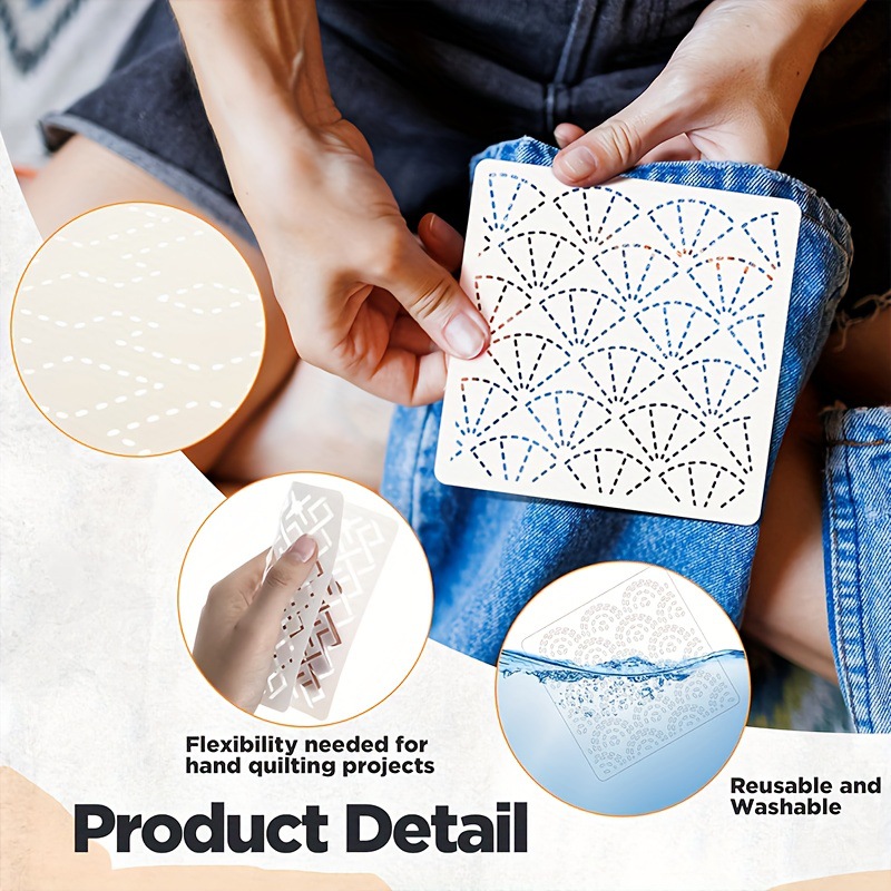 30Pcs Embroidery Templates DIY - Embroidery Ideas recension och pris