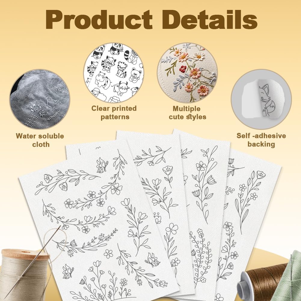 Water Soluble Embroidery Stabi - Water Soluble Stabilizer recension och pris