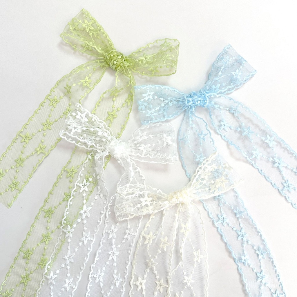 Star Embroidered Ribbon Soft E - Embroidery Ribbon recension och pris