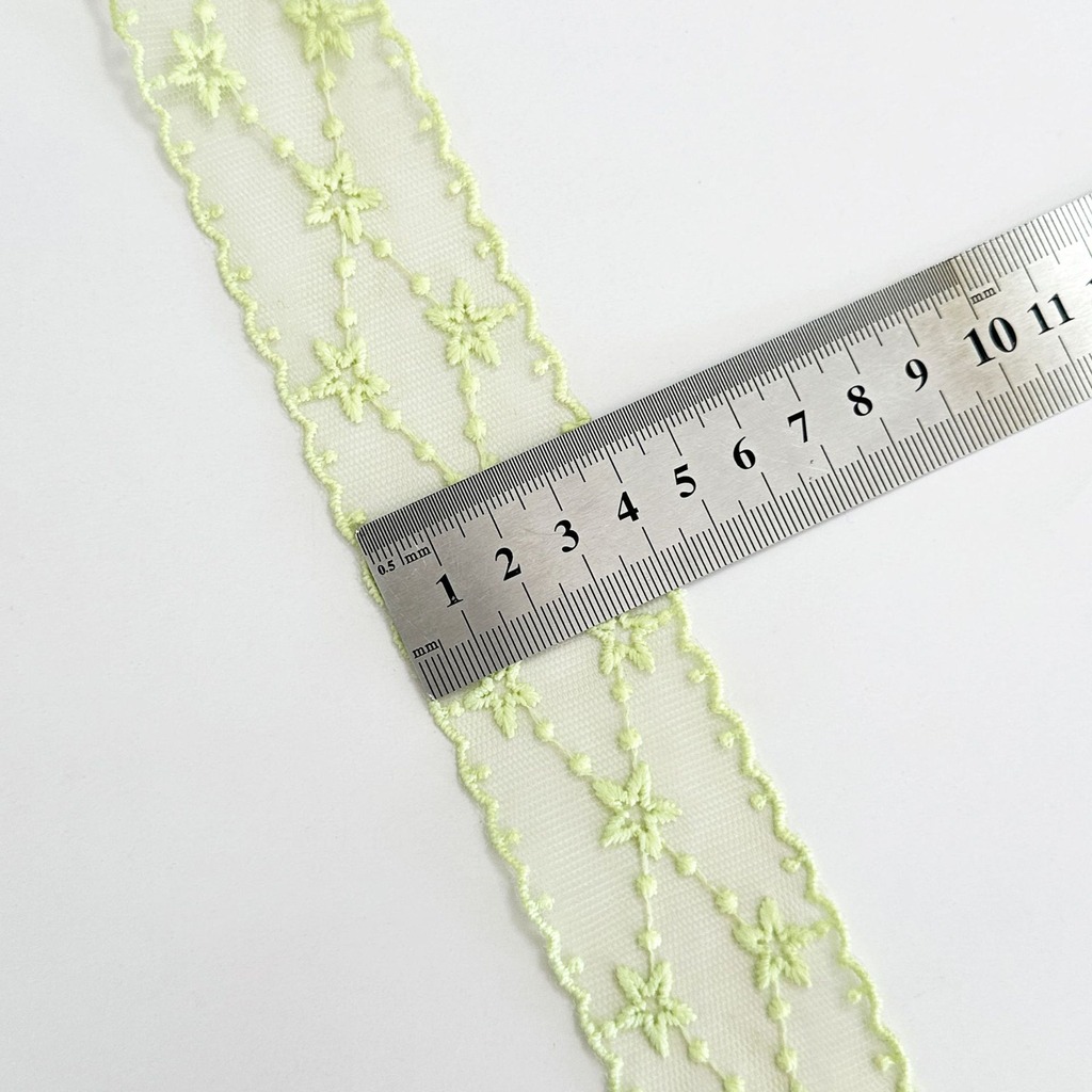Star Embroidered Ribbon Soft E - Embroidery Ribbon recension och pris