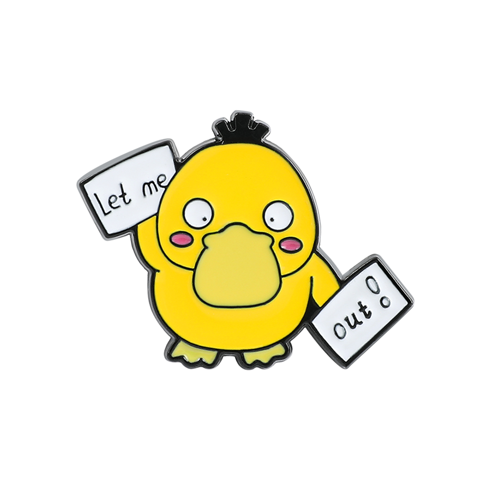1 Pc ​Anime Duckling Brooch Ca - Embroidery Reddit recension och pris