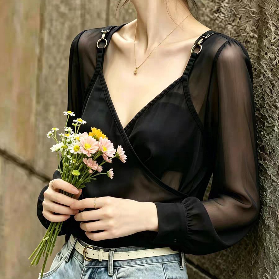 Elegant V-Neck Metal Ring Larg - Embroidery Ring Sizes recension och pris