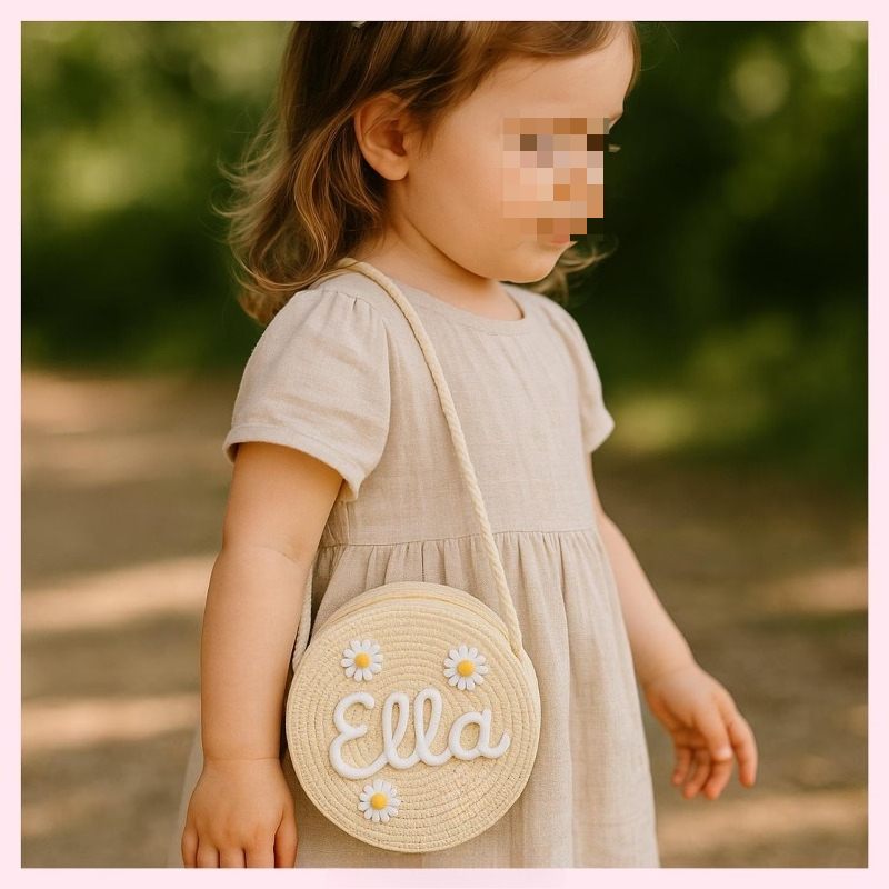 1pcs Personalized Handmade Str - Embroidery Names recension och pris