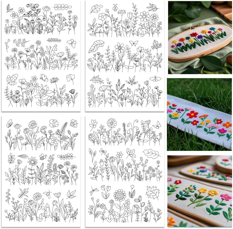 Water Soluble Embroidery Patte - Water Soluble Stabilizer recension och pris