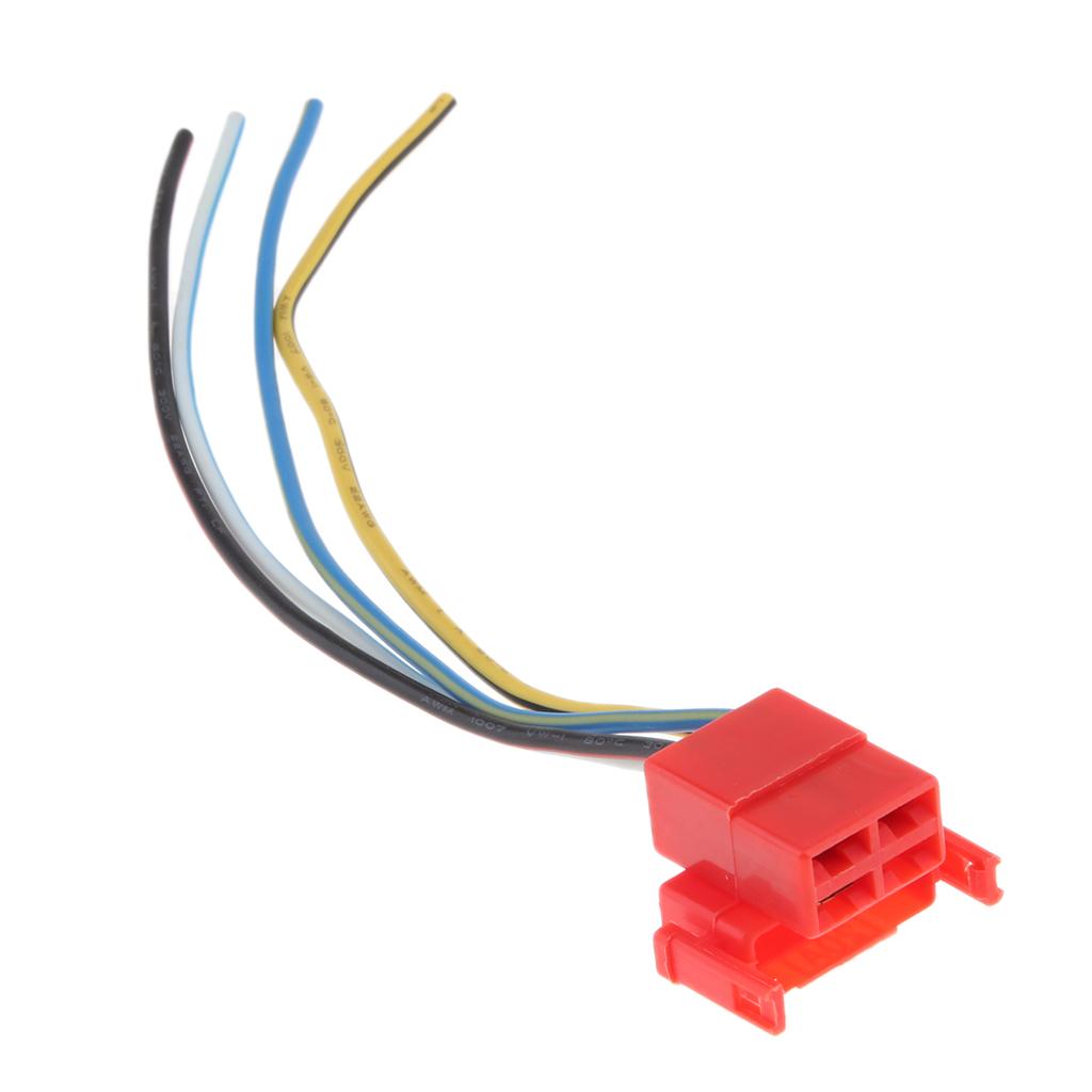 Motorbike 4 Pins Solenoid Rela - Embroidery Red recension och pris