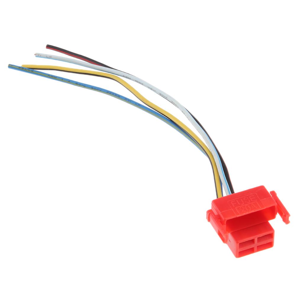 Motorbike 4 Pins Solenoid Rela - Embroidery Red recension och pris